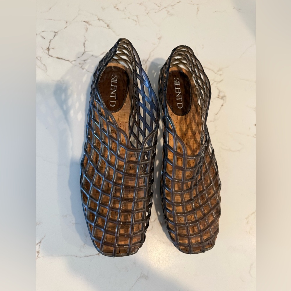 SILENT D Mesh Jelly Flats